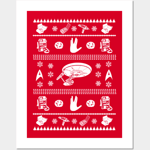 Star Trek TOS Sweater Wall Art by bingpot